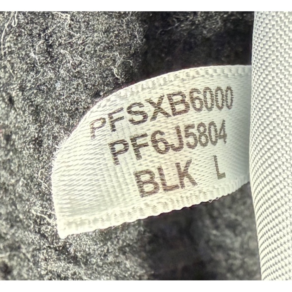 Calvin Klein Performance Fleece Full Zip Jacket L‎ Womens Black Quick Dry - Picture 7 of 9